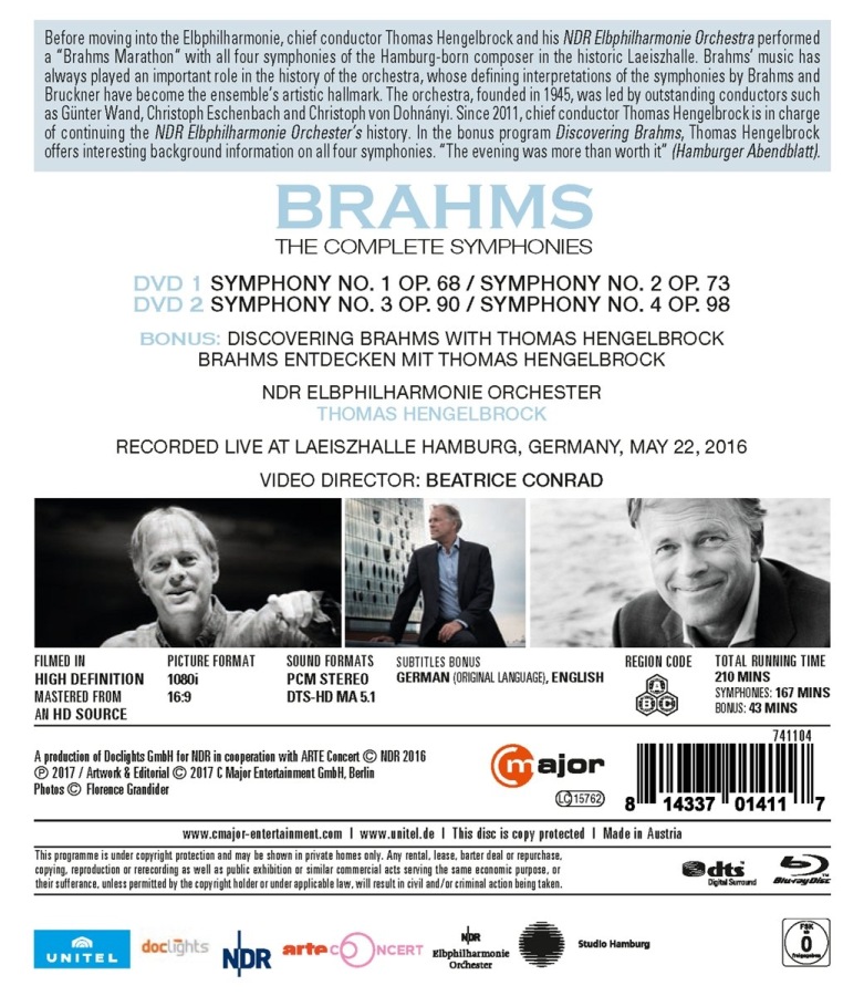 Brahms: Symphonies Nos. 1 - 4 - slide-1