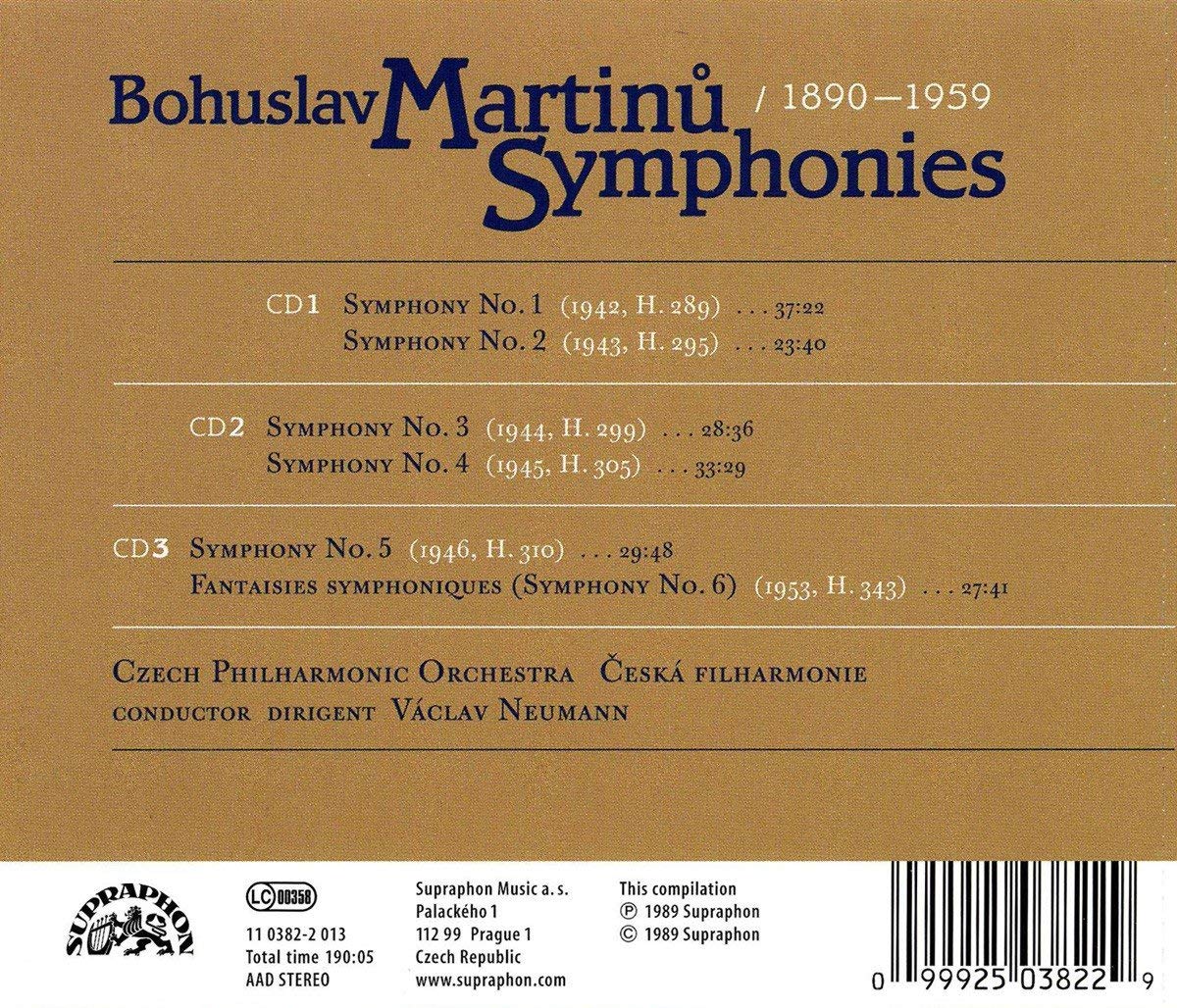 Martinů: Symphonies 1 - 6 - slide-1