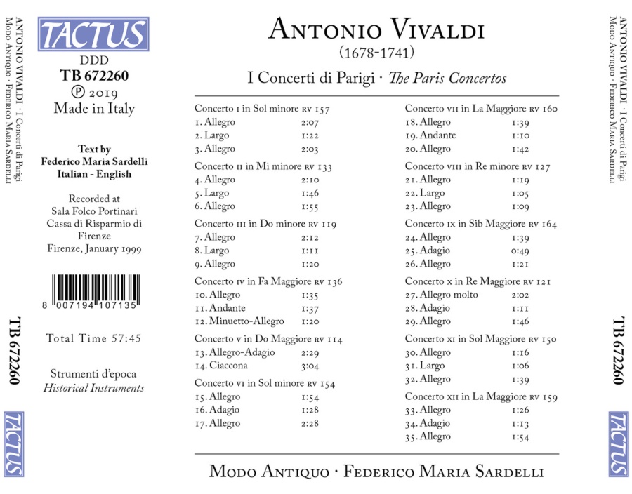 Vivaldi: The Paris Concertos - slide-1