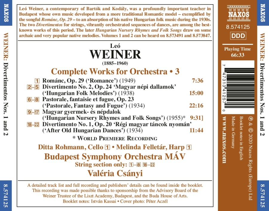 Weiner: Divertimentos Nos. 1 and 2 - slide-1