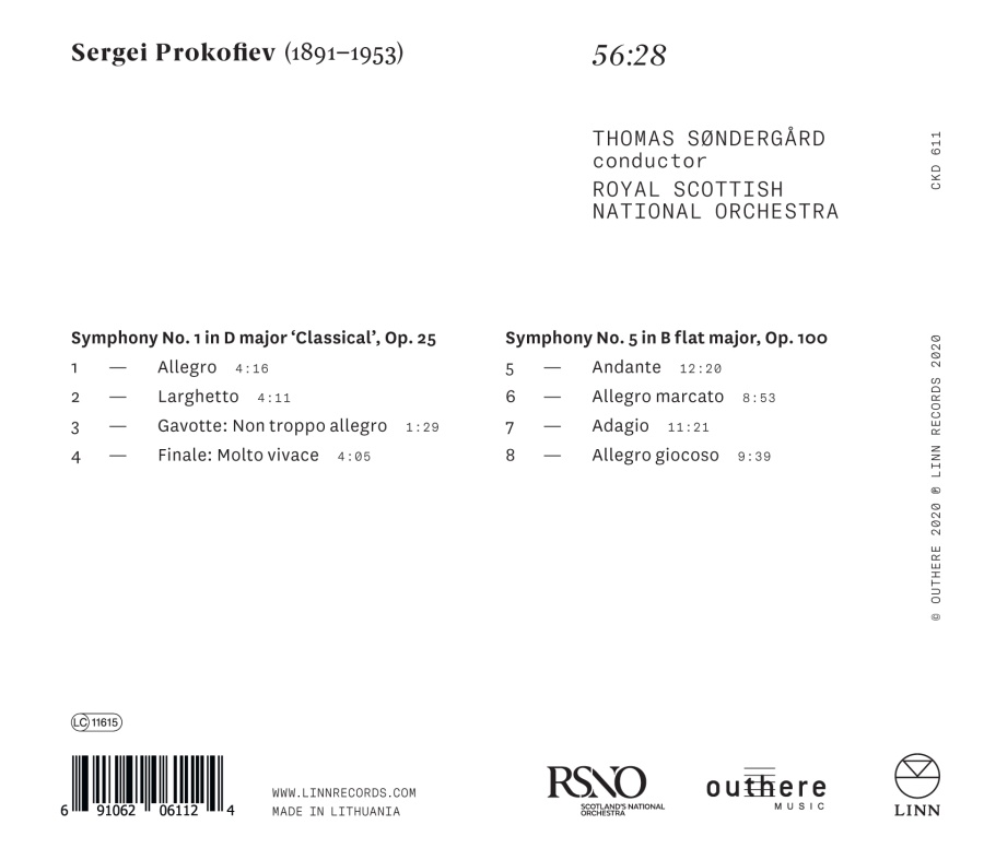 Prokofiev: Symphonies Nos. 1 & 5 - slide-1