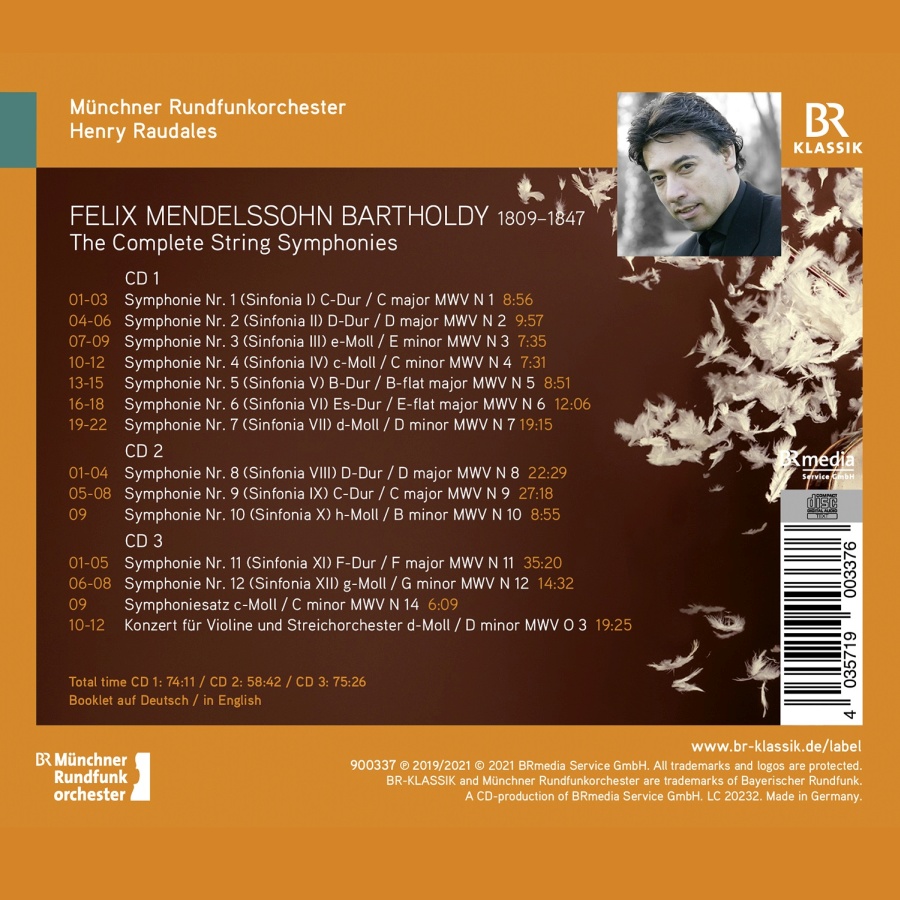 Mendelssohn: The Complete String Symphonies - slide-1