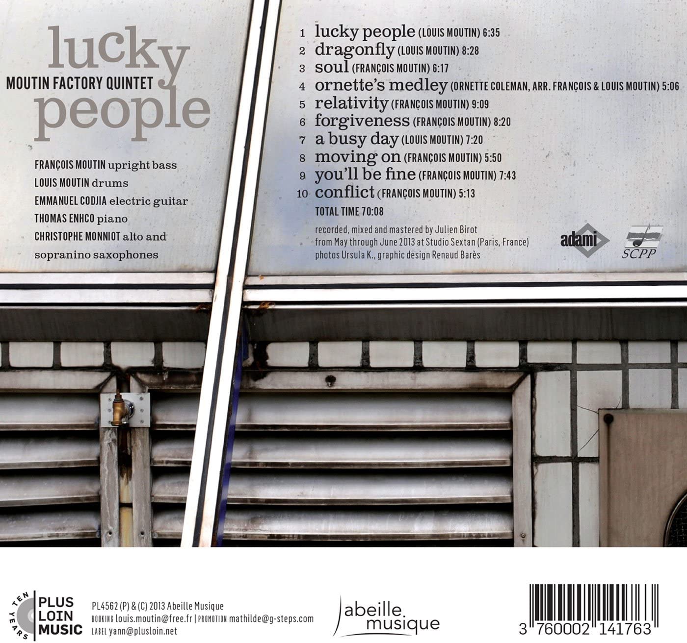 Moutin Factory Quintet: Lucky People - slide-1