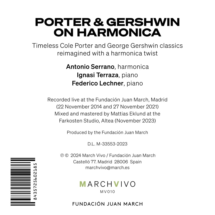 Porter & Gershwin on Harmonica - slide-1