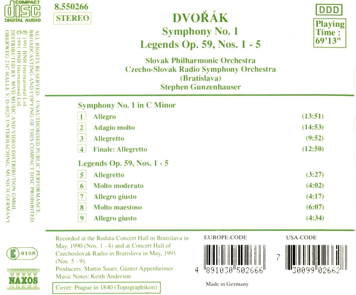 Dvorak: Symphony no. 1 - slide-1