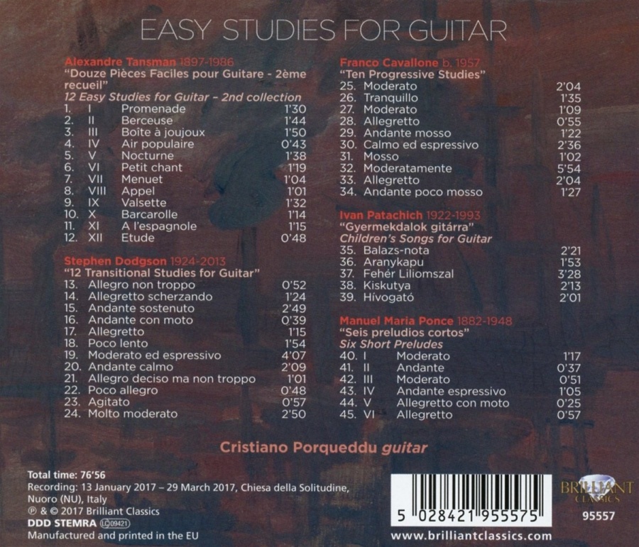 Easy Studies for Guitar Volume 2 - slide-1