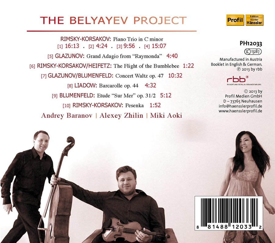 The Belyayev Project - Rimsky-Korsakov, Lyadov, Glazunov, Blumenfeld - slide-1