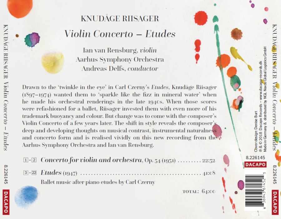 Riisager: Violin Concerto - Etudes - slide-1