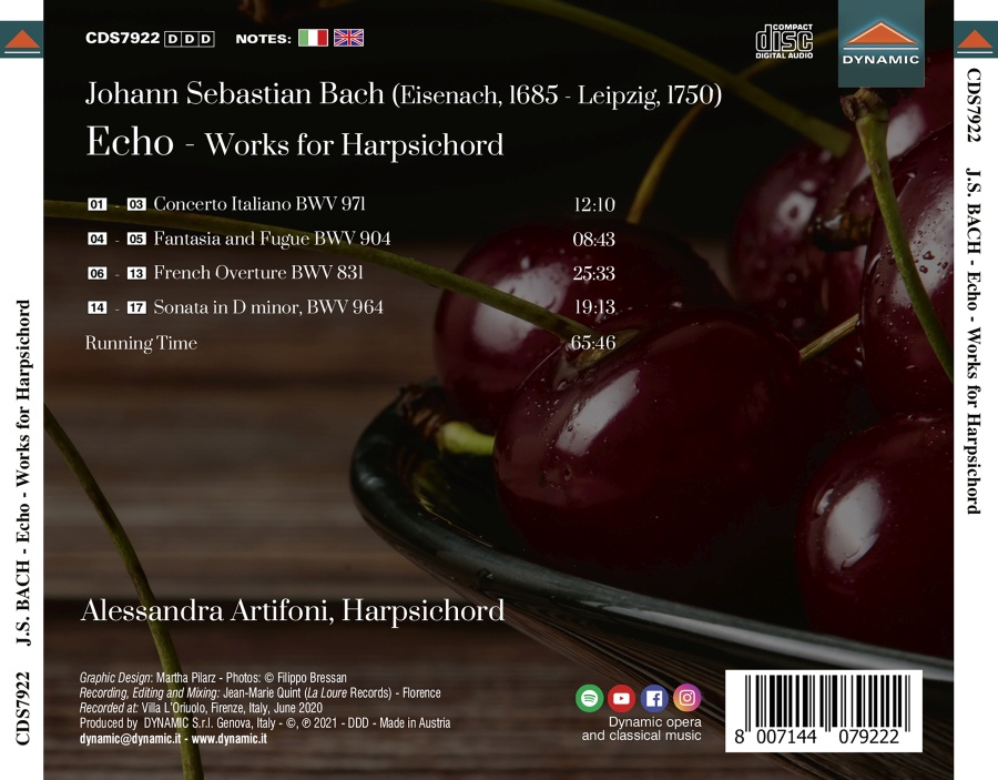 Bach: Echo - Harpsichord Works - slide-1