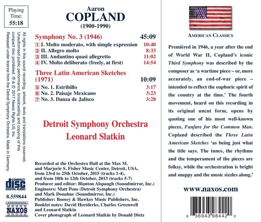 Copland: Symphony No. 3 - slide-1