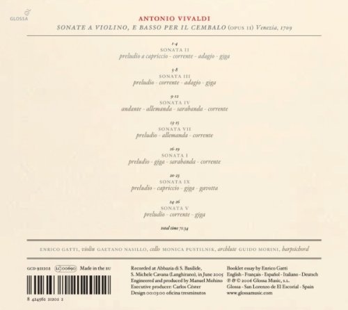 Vivaldi: Sonate a violino op. 2 - slide-1