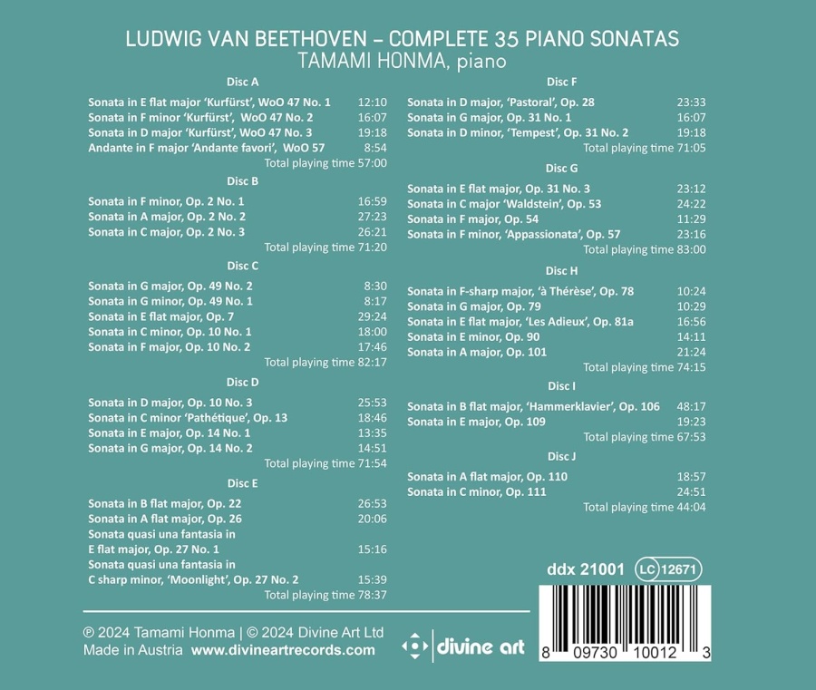 Beethoven: Complete 35 Piano Sonatas - slide-1