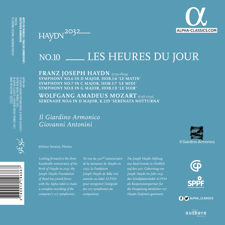 Haydn 2032, Vol. 10: Les heures du jour - slide-1