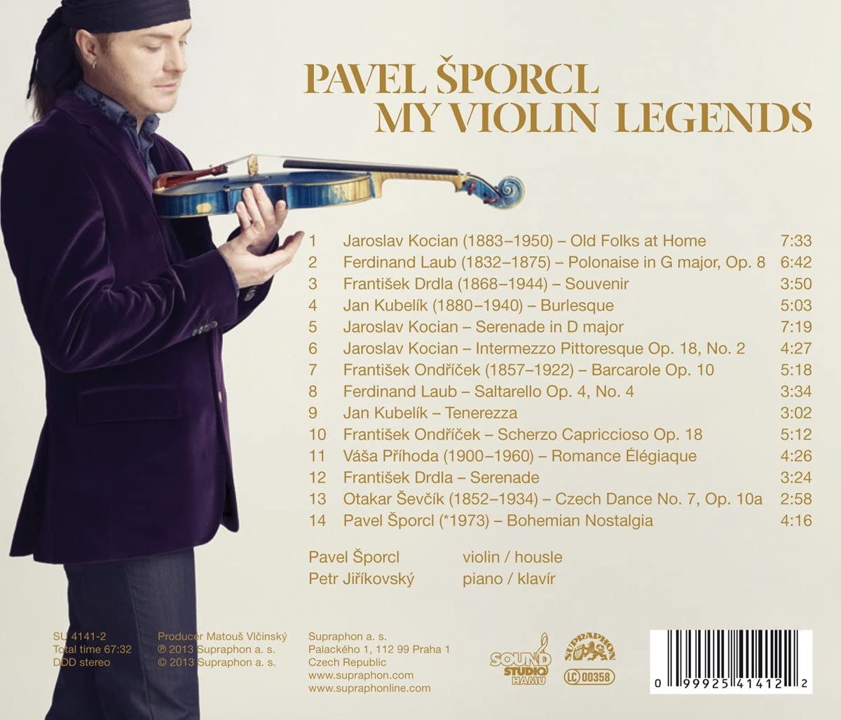 Pavel Šporcl - My Violin Legends - slide-1