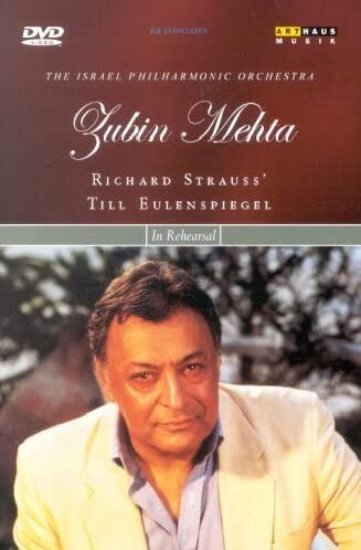 Zubin Mehta with the Israel Philharmonic Orchestra in Rehearsal "Till Eulenspiegel"