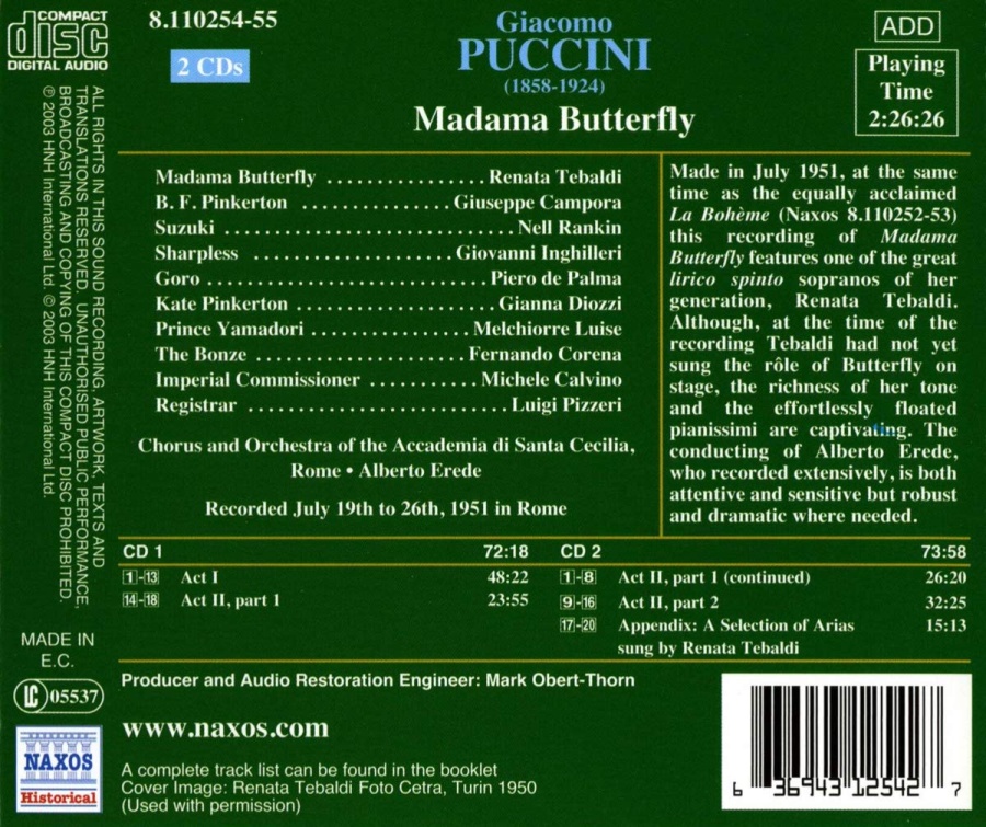 Puccini: Madama Butterfly (1951) - slide-1