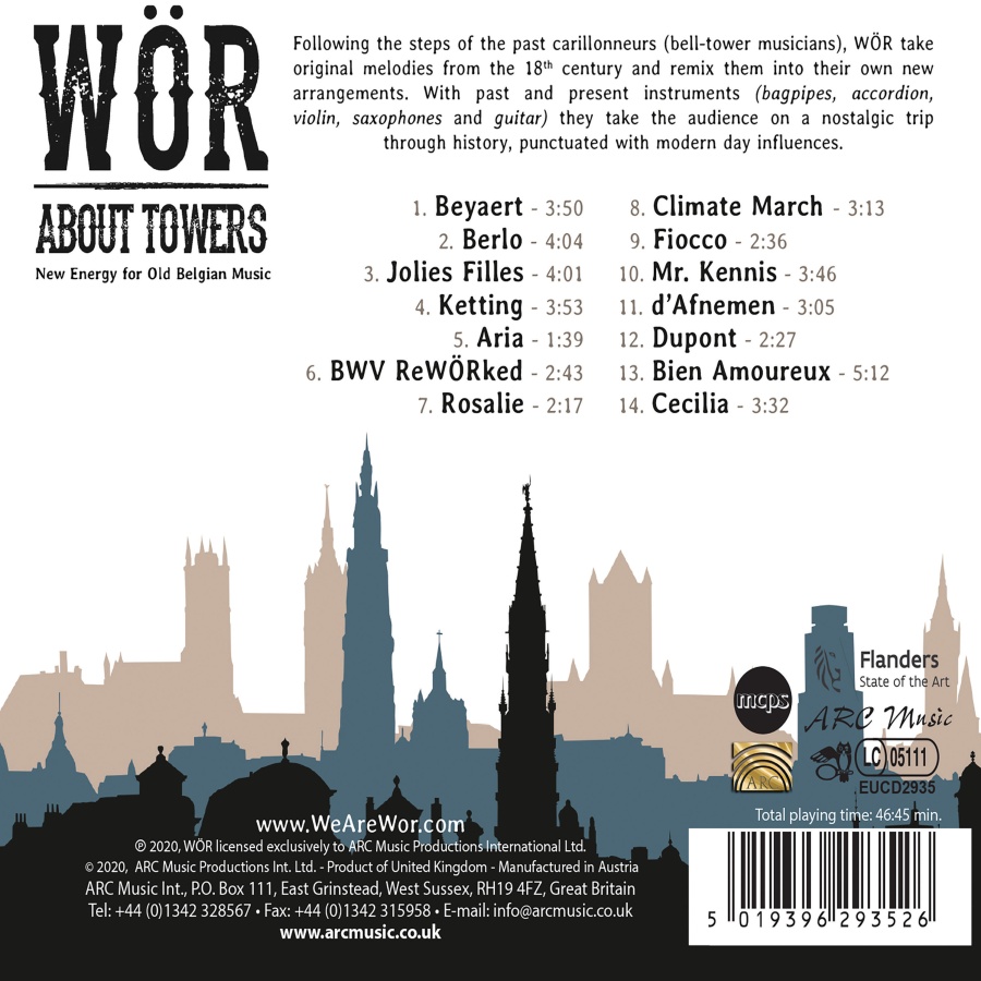 About Towers - New Energy for Old Belgian Music - slide-1
