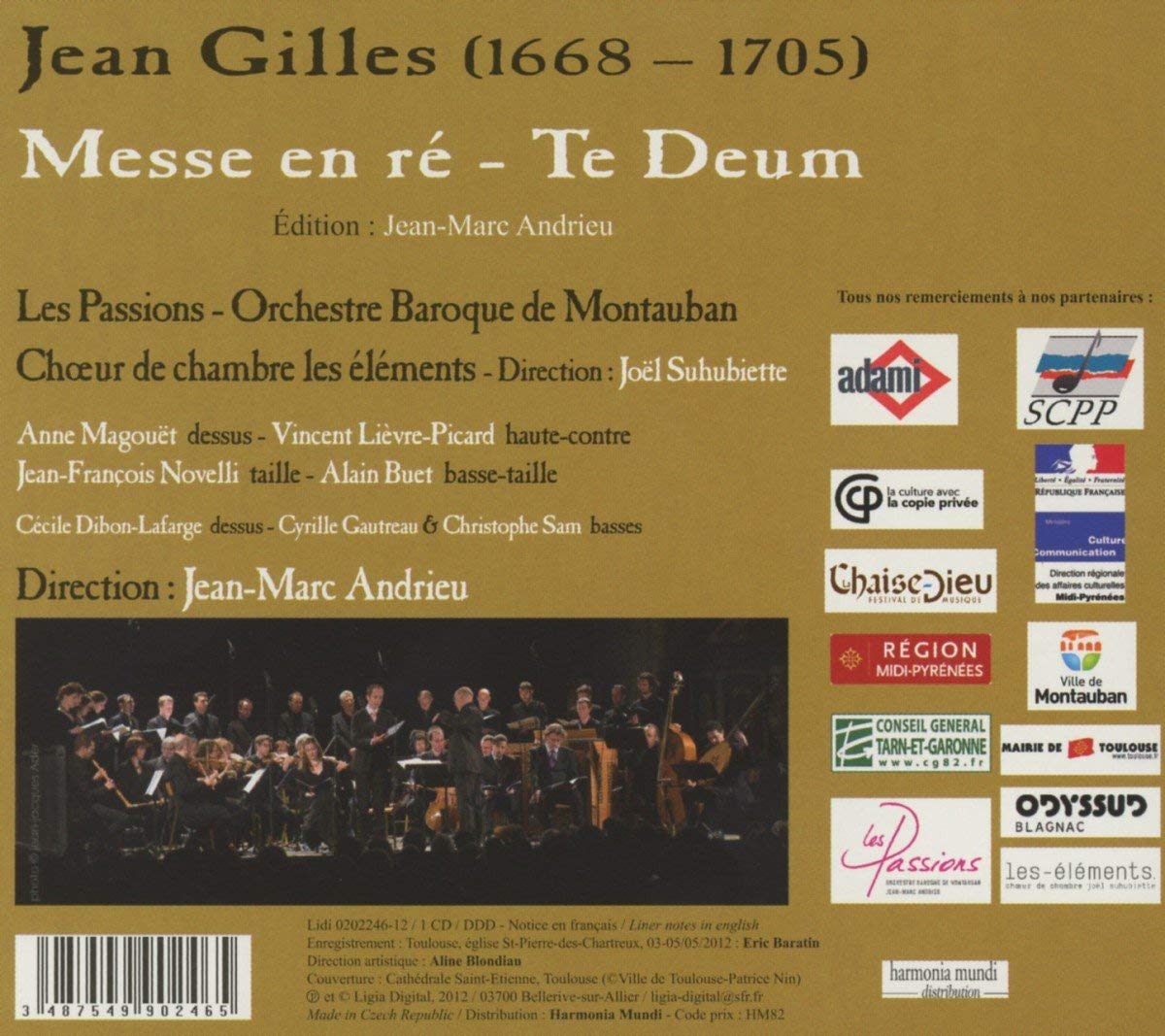 Gilles: Messe & Te Deum - slide-1