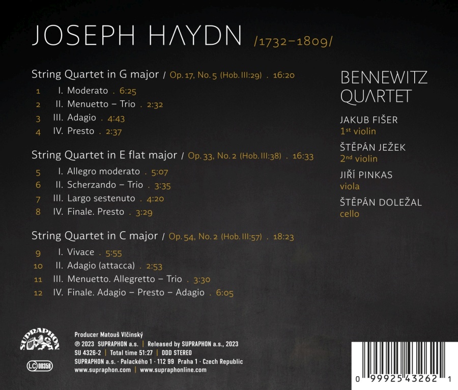Haydn: String Quartets - slide-1