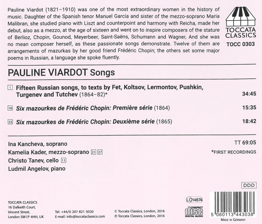 Viardot: Songs - slide-1