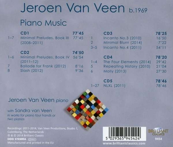 Van Veen: Piano Music - slide-1