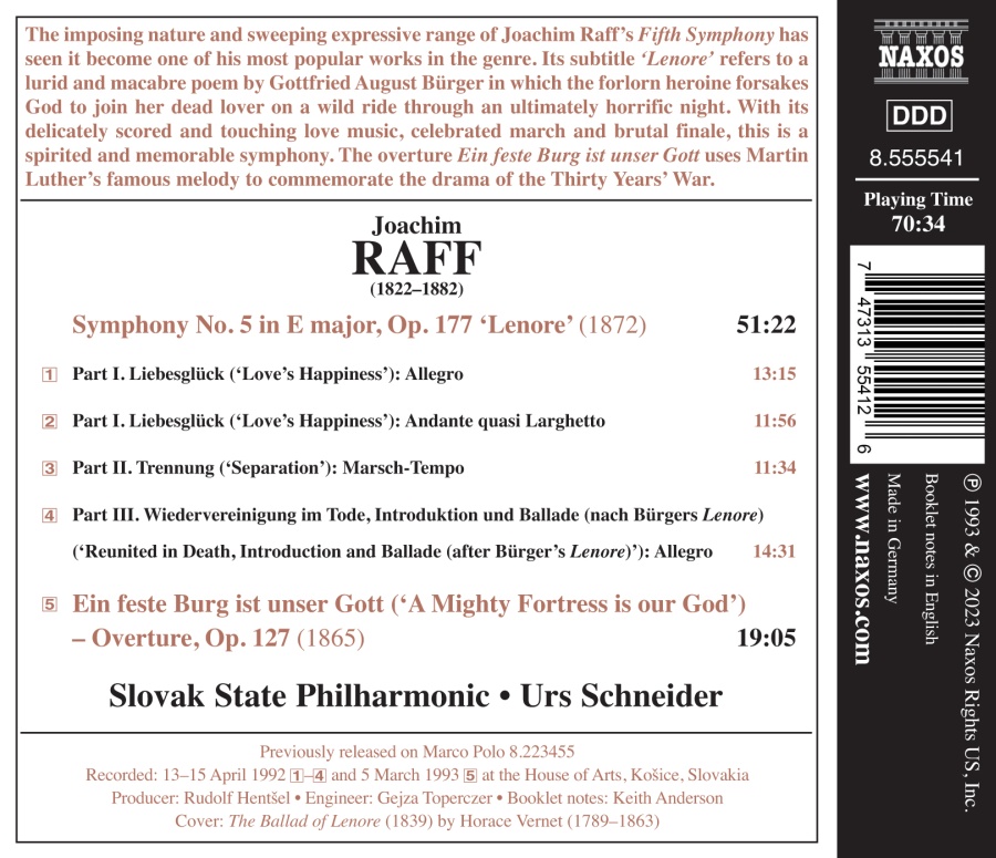 Raff: Symphony No. 5 - slide-1