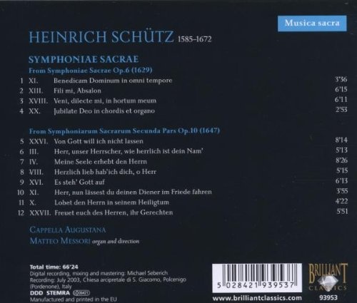 Schütz: Symphoniae Sacrae - slide-1