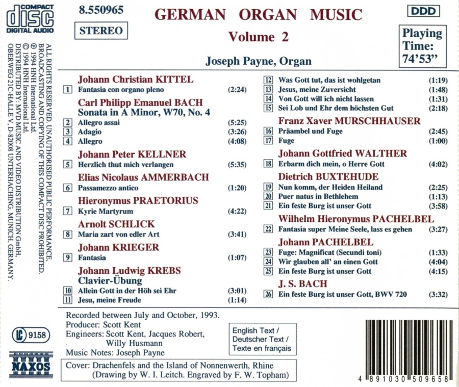 German Organ Music Vol. 2 - slide-1