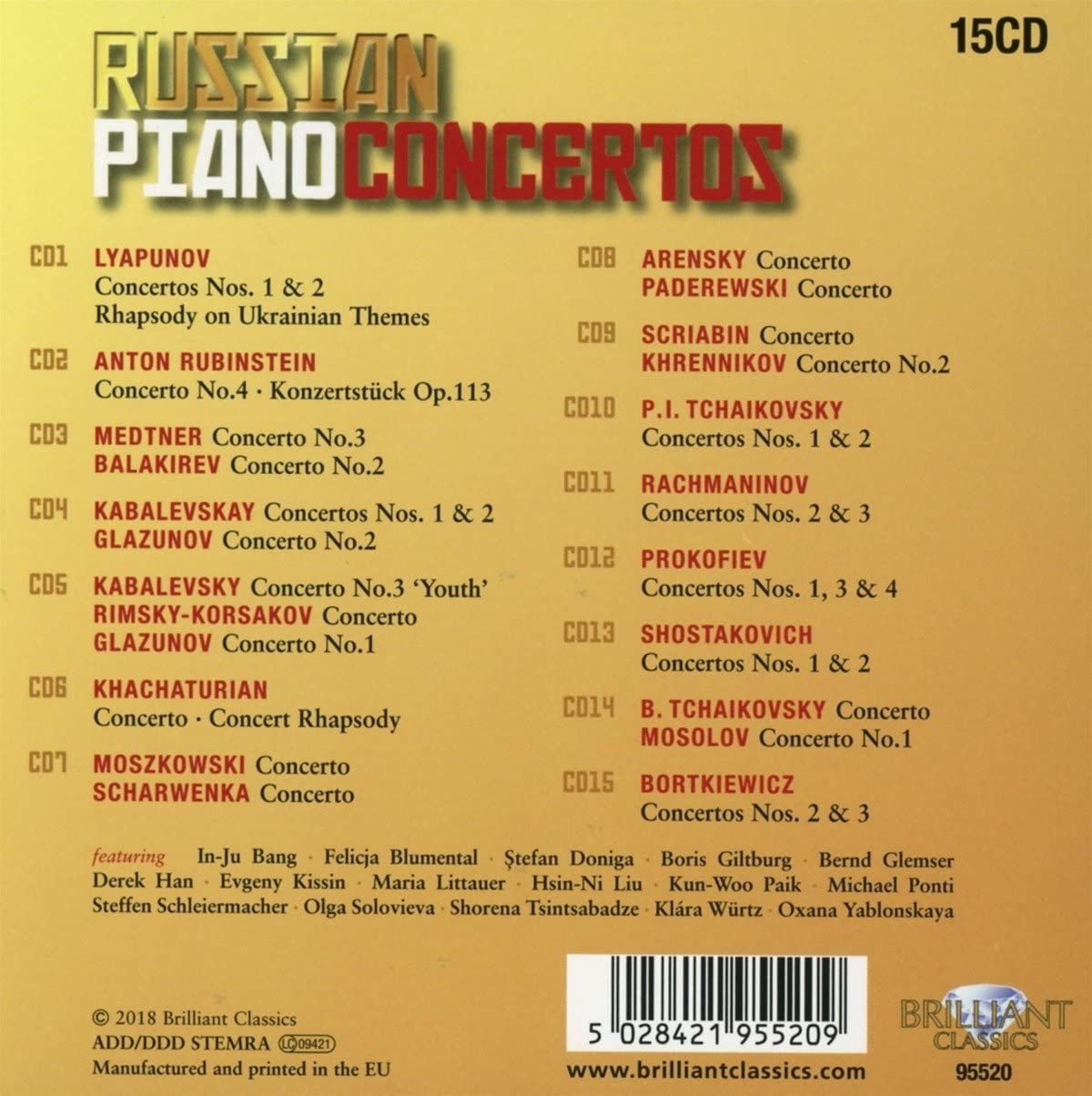 Russian Piano Concertos - slide-1