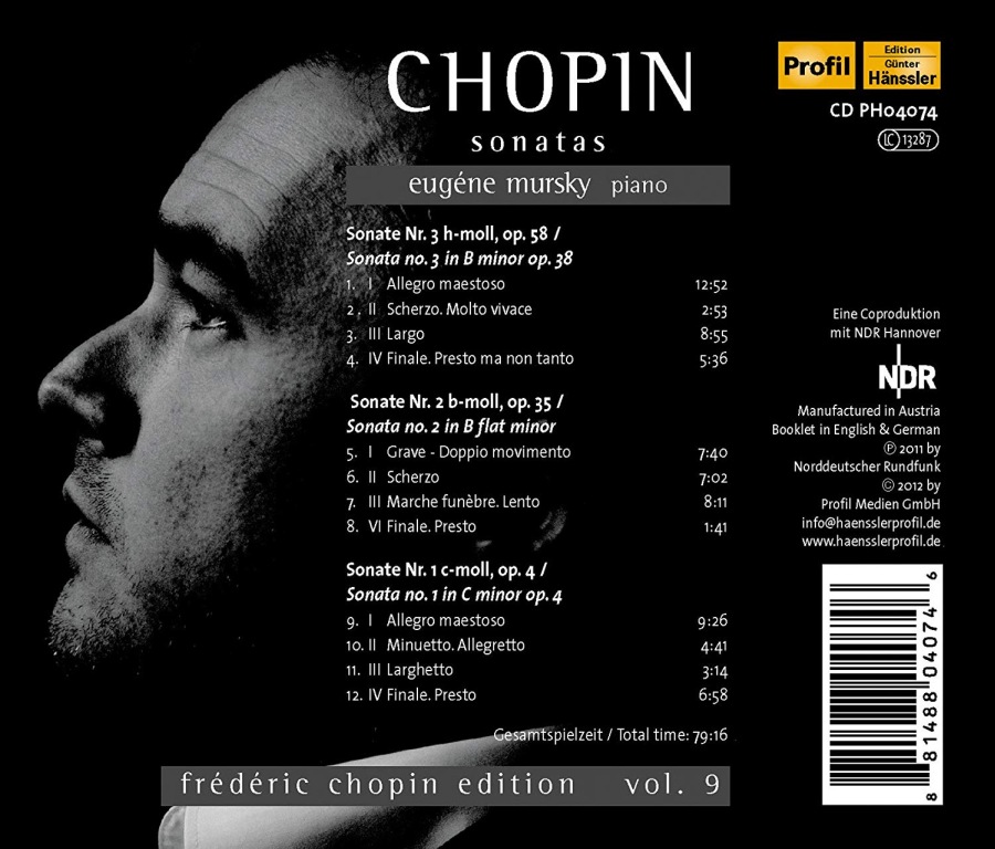 Chopin Edition Vol. 9 - Sonatas - slide-1
