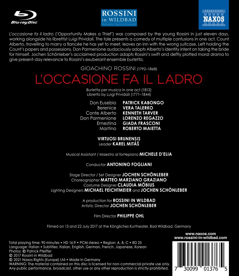 Rossini: L’occasione fa il ladro - slide-1