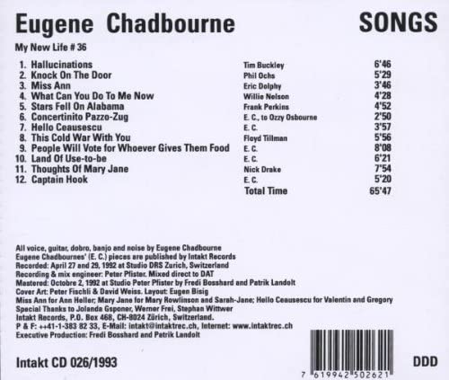 Eugene Chadbourne: Songs - slide-1