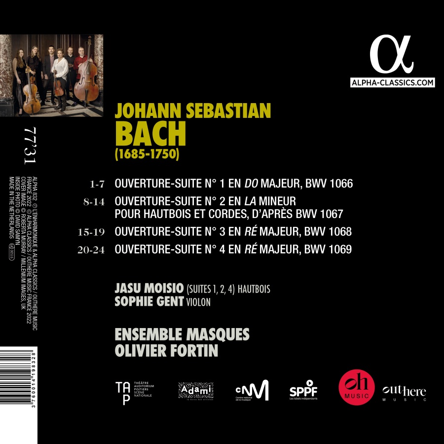 Bach: Ouvertures-Suites - slide-1