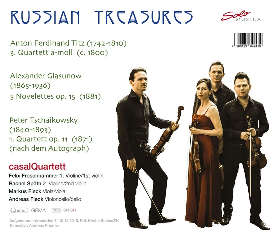 Russian Treasures – Quartets - slide-1