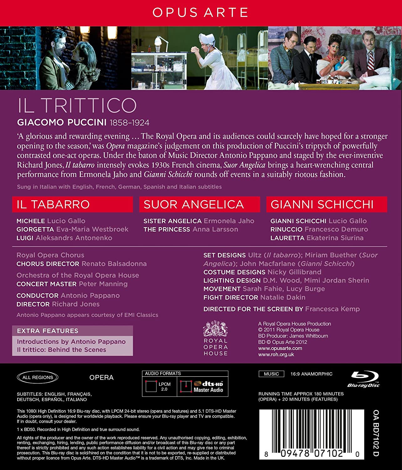 Puccini: Il Trittico / Royal Opera House  - slide-1