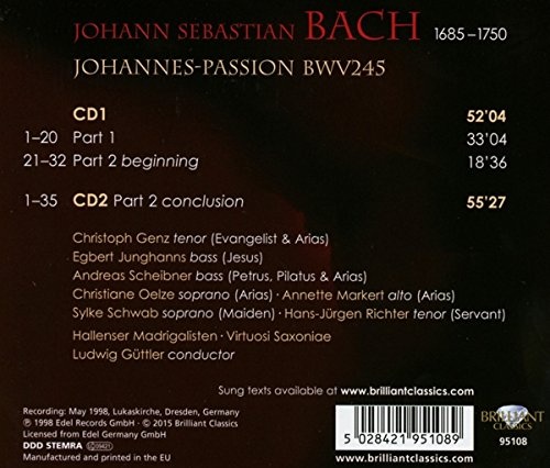 Bach: Johannes Passion BWV 245 - slide-1