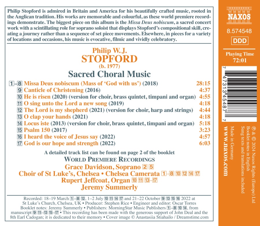 Stopford: Sacred Choral Music - slide-1