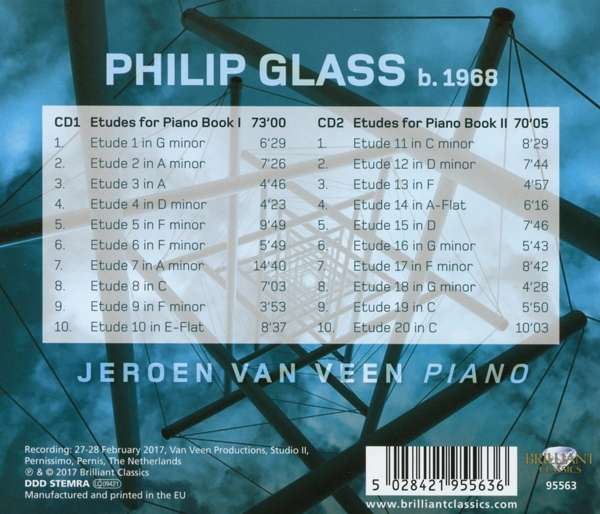 Glass: Complete Piano Etudes - slide-1