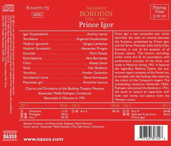 Borodin: Prince Igor (1951 ) - slide-1