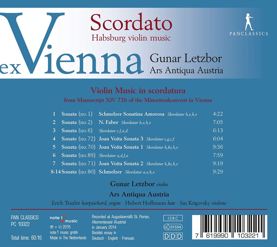 Scordato (Ex Vienna Vol. 2), Habsburg Violin Music - slide-1