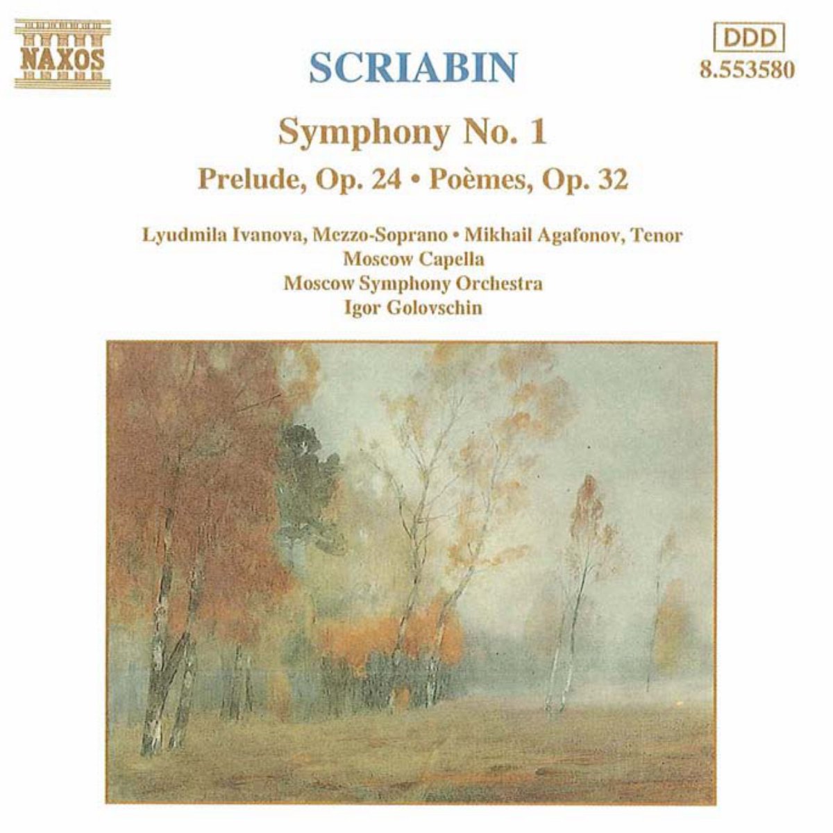 SCRIABIN: Symphony no. 1
