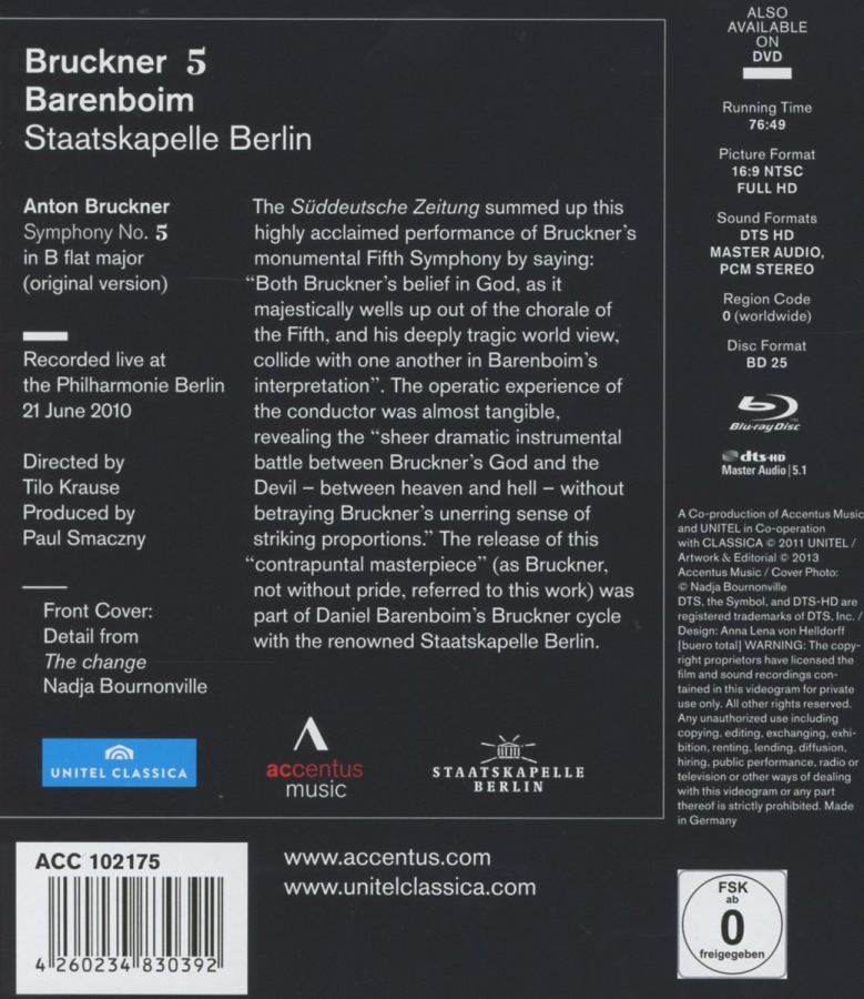 Bruckner: Symphony No. 5 / Barenboim - slide-1
