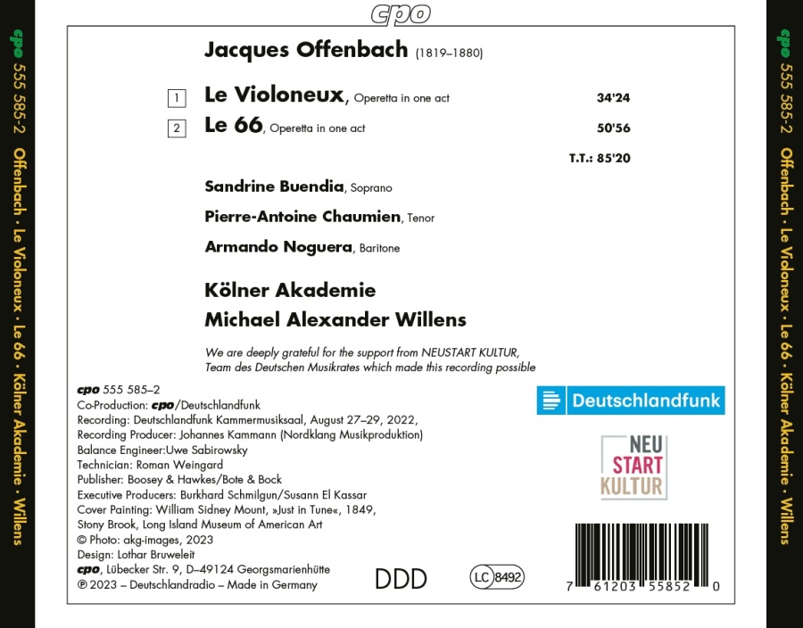 Offenbach: Le Violoneux; Le 66 - slide-1