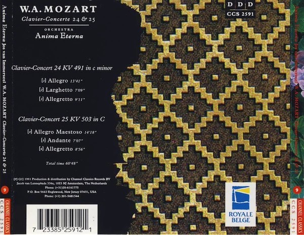 Mozart: Piano Concertos Nos. 24 & 25 - slide-1