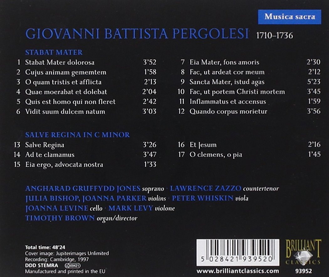 PERGOLESI: Stabat Mater - slide-1