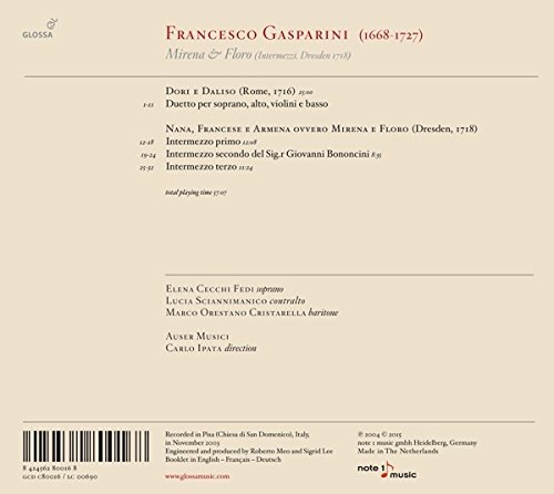 Gasparini: Mirena & Floro (Intermezzi, Dresden 1718) - slide-1