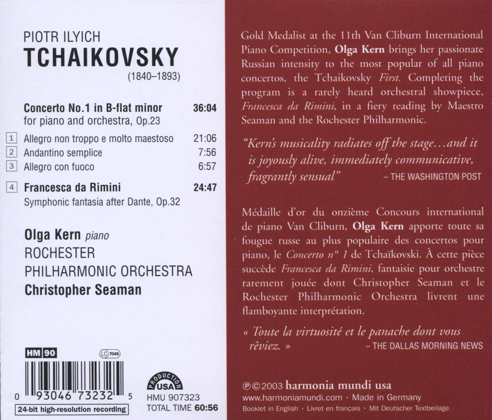 Tchaikovsky: Concerto pour piano n°1 - slide-1