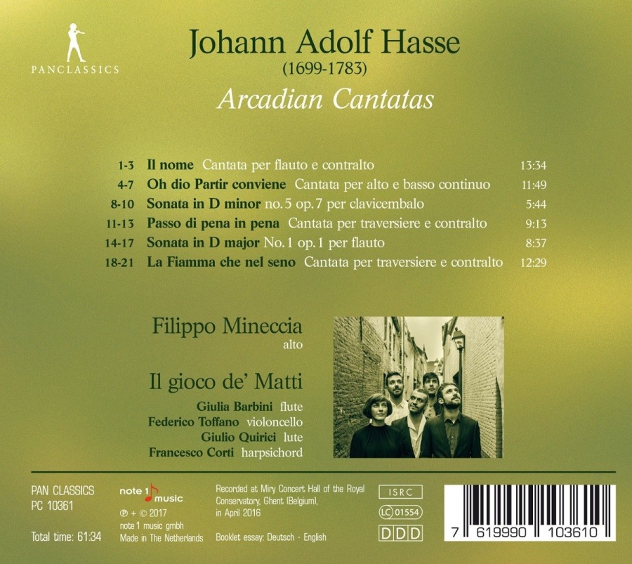Hasse: Arcadian Cantatas - slide-1