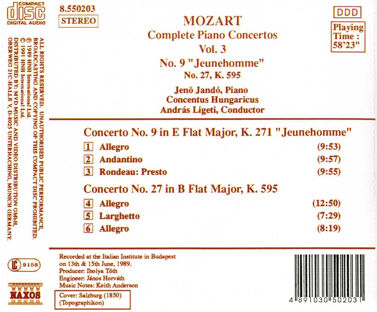 Mozart: Piano Concertos 9 & 27 - slide-1