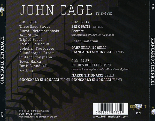 CAGE: Piano Works - slide-1